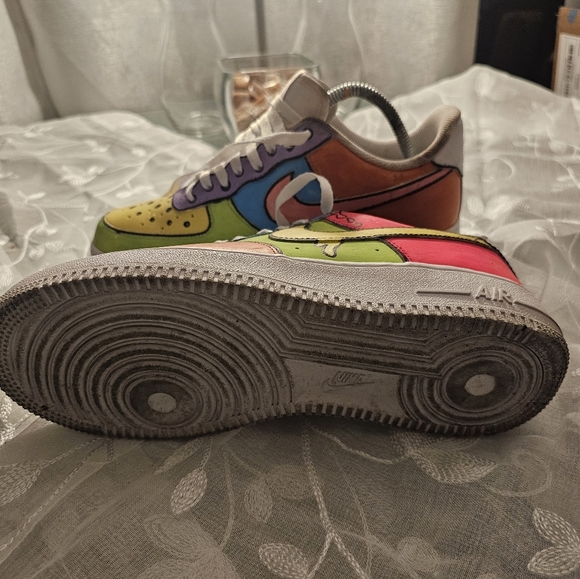 Mens Custom drip  Air Force 1 size 7.5 - Picture 8 of 16